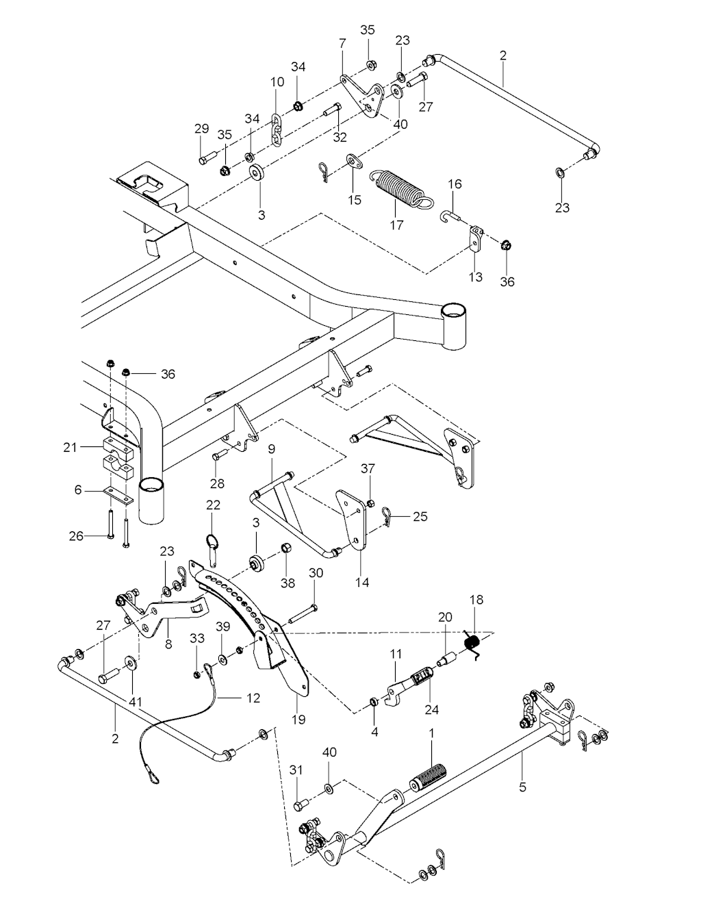 Explosionszeichnung Ersatzteile