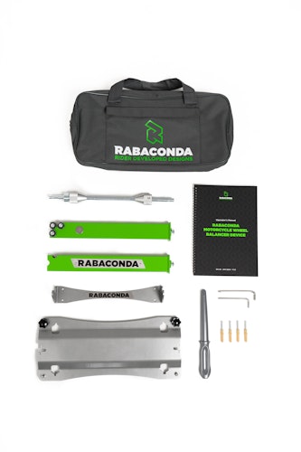 Rabaconda Street Bike Reifenmontiergerät Set für BMW 5-Loch-Felge