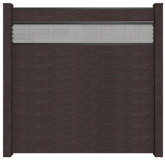 GroJa Solid Stecksystem Bausatz Quadratisch inkl. Lochblech-Designeinsatz 30cm AnthrazitgrauZubehörbild