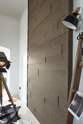 HANDMUSTER MeisterWerke MeisterPaneele. style SP 800 Filz / terrabraun 4515