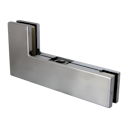 Vorschaubild Griffwerk Pivot PT40- Edelstahl matt Eckbeschlag oben inkl. Drehpunkt, 8-12mm