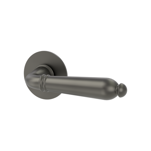 Griffwerk CAROLA PIATTA S -Kaschmirgrau Rosettengarnitur rund -Flachrosette -OS TS 37-45mm