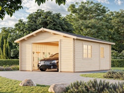 Palmako Garage Roger 23,9 m² - 44 mm - ohne Tor