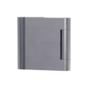 Vorschaubild Griffwerk CLASSICO/CREATIVO 1.0 -Edelstahl Optik matt einzelnes Band von 3-tlg. Bandsatz