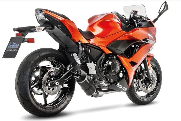 LeoVince Komplettanlage Carbon SBK LV ONE EVO 2/1 für KAWASAKI Z 650/NINJA 650