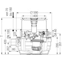 Vorschaubild KESSEL 28704-C - Abwasserstation Aqualift F Compact Duo - Unterflurinstallation