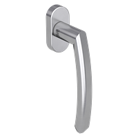 Griffwerk Fenstergriff CRYSTAL Edelstahl matt L 7x32mm