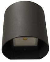 ECO-LIGHT LED-Außenwandleuchte DODD Aluminium Druckguss anthrazit (AL5004 GR SMD)