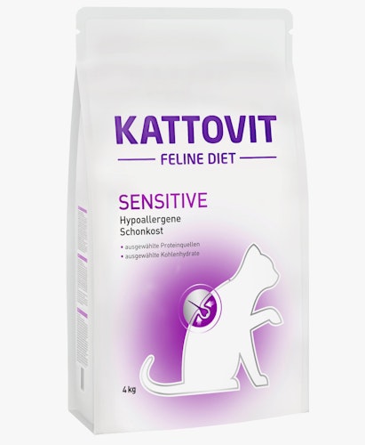 KATTOVIT Feline Sensitive Katzentrockenfutter Diätnahrung