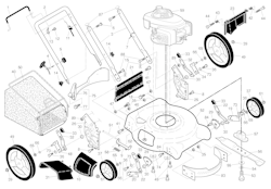 Husqvarna Rasenmäher gelegentliche Nutzung 96133001904 7021P