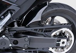 BODYSTYLE Sportsline Hinterradabdeckung mit Alu-Kettenschutz ABS Kunststoff unlackiert für YAMAHA TMAX 530 SX / DX 