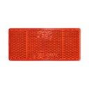Vorschaubild Rückstrahler 69 x 31,5 mm, rot, zum Kleben