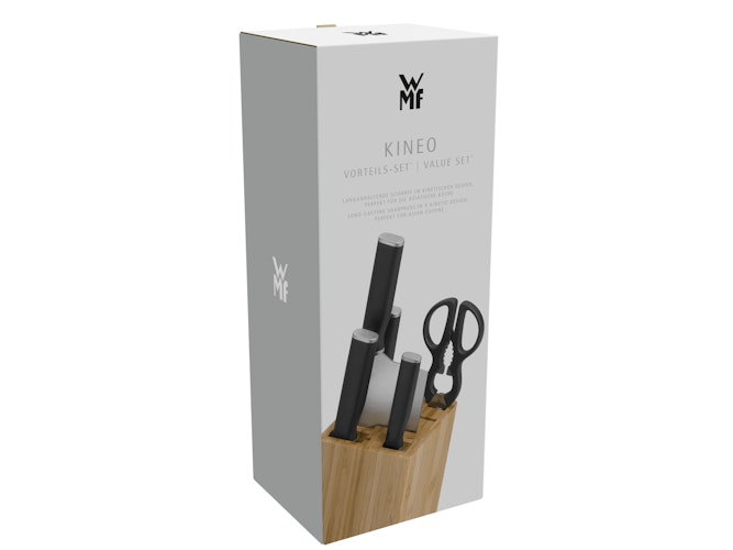 WMF Kineo Messer-Vorteils-Set* mit Messerblock für die asiatische Küch