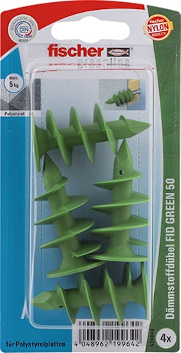 FISCHER Dämmstoffdübel FID 50 GREEN K (4 Stück)