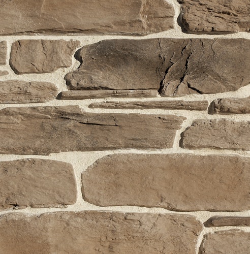 HANDMUSTER DE RYCK Eck- und Steinriemchen - Murok Sierra Rotbraun nuanciert