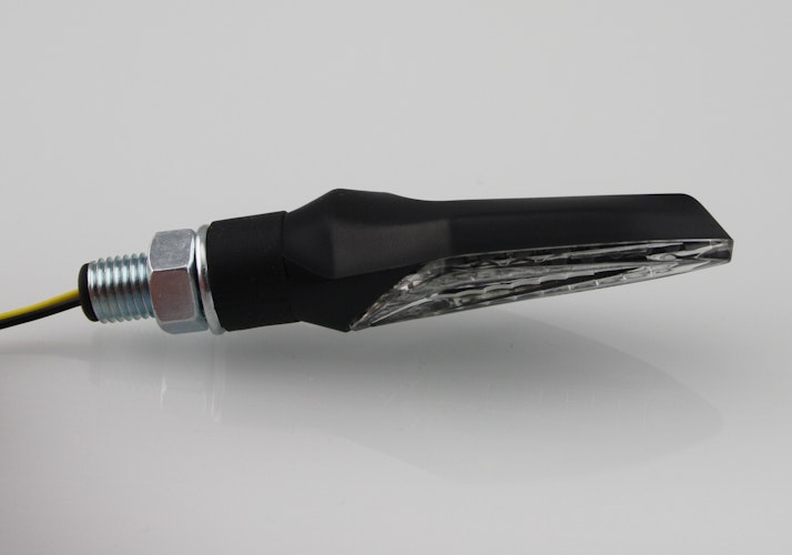 PROTECH Universal Lauflicht LED-Blinker RC-100 Spiegel & Blinker Schwarz für BMW F 900 R,KAWASAKI Ninja 1000 SX,KTM 1290 Super Duke GT