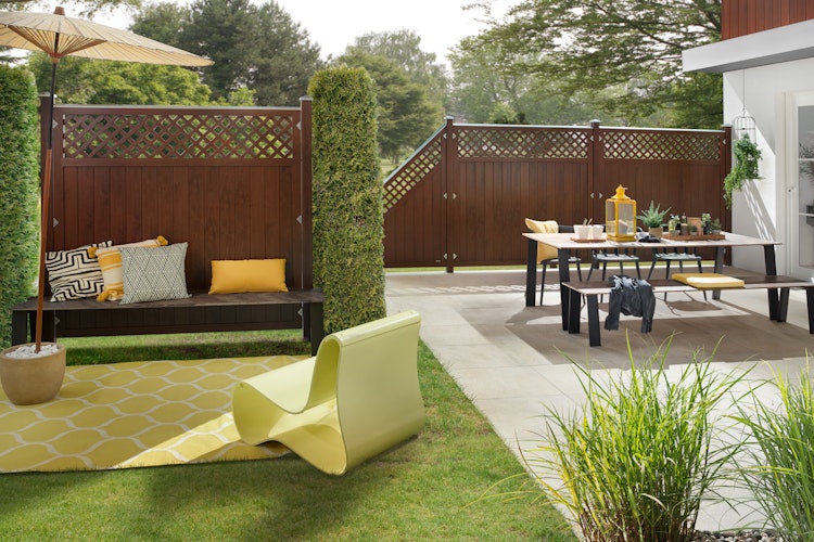 TraumGarten Longlife Riva 180x180 cm mit Gitter