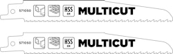 kwb Multicut BiM-Säbelsägeblätter für den universellen Einsatz, grob-fein, 2-tlg., 151 mm 571050