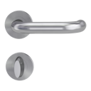 Vorschaubild Griffwerk Türgriff ALESSIA PROF Rosetten rund GK3