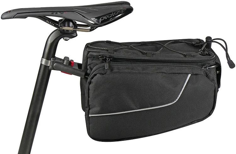 Rixen & Kaul Satteltasche Contour schwarz 7 l