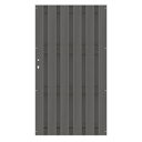 Vorschaubild TraumGarten Jumbo WPC Alu-Design Einzeltor 980 x 1790 mm