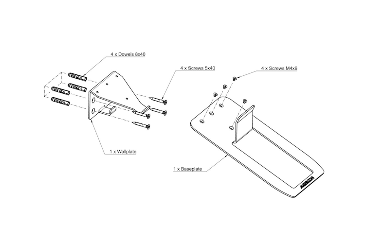 MAX2H Motorrad Garderobe Helmhalter EVOAIR