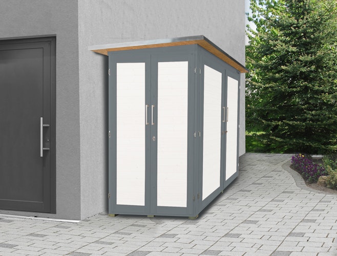 Weka Gartenschrank Geräteschrank Garten [Q] Kompakt