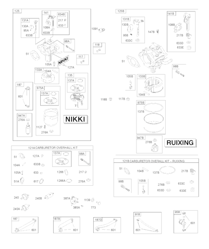 Husqvarna Motoren & Getriebe BRIGGS & STRATTON ENGINES (For US, AU and NZ only), 31S7770003B1, 2019-09