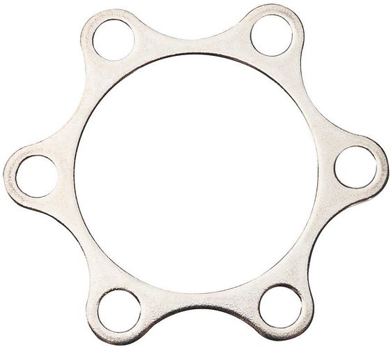 TRP Spacer 0,5 mm silber