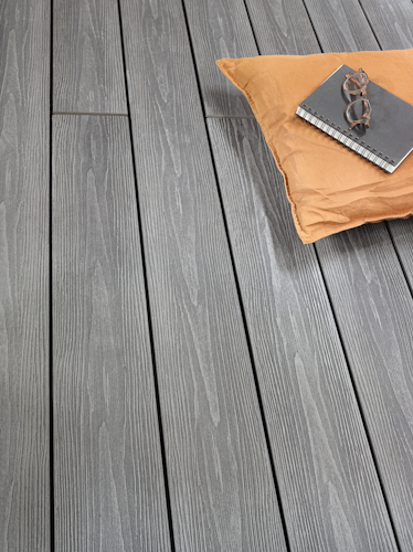 OSMO MULTI-DECK BPC-CO-EXTRUDIERT Terrassendiele Vintage Grau Vollprofil