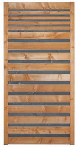 BM Serie TYP 221 Grundelement, 90 x 180cm, Fichte Kirschbaum/Anthrazit