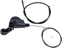 Vorschaubild Shimano Daumenschalthebel CUES SL-U6000 2-fach links schwarz ohne Ganganzeige