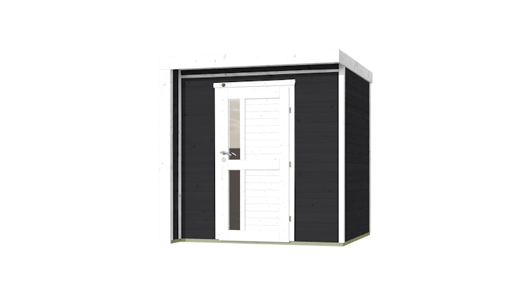 Weka Design Gartenhaus 262 C mit Design-Einzeltür - 21 mm