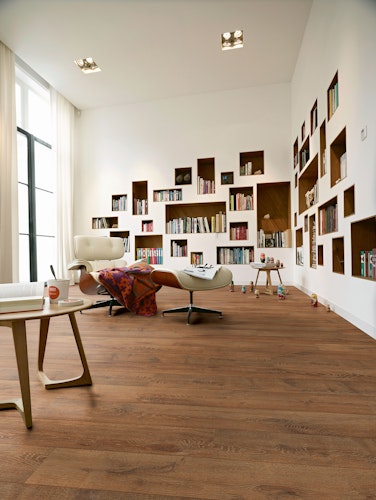 RESTPOSTEN SALE MEISTER Laminatboden Melango LD 300/20 Eiche braun 6036 / 2052 x 208 x 9 mm