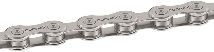 Connex Kette 10-fach 124 Glieder silber