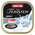 animonda Vom Feinsten Adult mit Milkies-Saucen 100g Schale KatzennassfutterVorschaubild