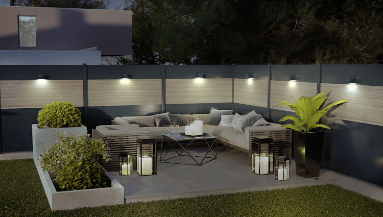 Fiberdeck BOSTON WPC PREMIUM Zaunprofil