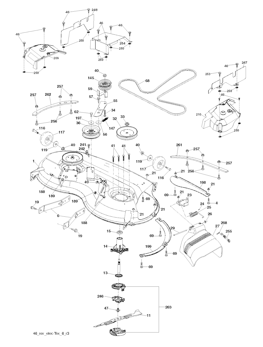 Explosionszeichnung Ersatzteile