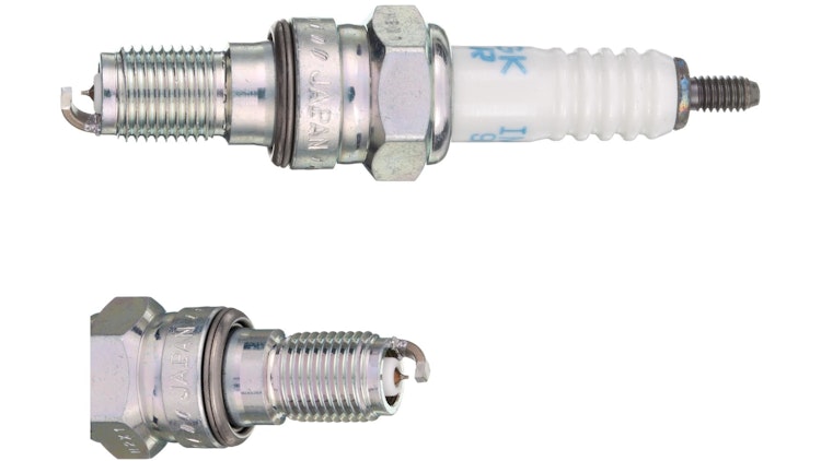 NGK Zündkerze IMR8E-9HES, Gewindedurchmesser 10 mm, Schlüsselweite 16, Zündkerze Gruppe I, IRIDIUM