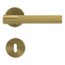 Vorschaubild Griffwerk VAYA 136 ARIS fast2fix Fast2Fix Rosetten rund Buntbart Gold matt