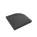 Vorschaubild GroJa Stecksystem Premium Pfostenkappe 9x9 für Alu variabler Eckpfosten