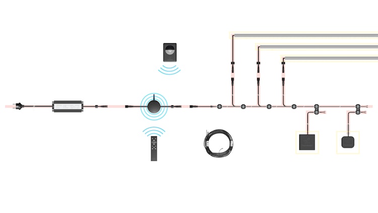 TraumGarten System Licht Steuerungsadapter 
