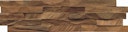 Vorschaubild INDO rustikale Holzwandverkleidung Teak Diamondwood DW1949N Natur
