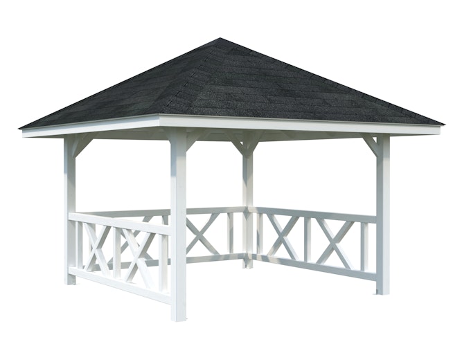 Palmako Pavillon Bianca 8,3 m² Set 101