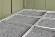 Hörmann Unterkonstruktion für Gerätehaus Berry (Typ 1, 2 und 3)Zubehörbild