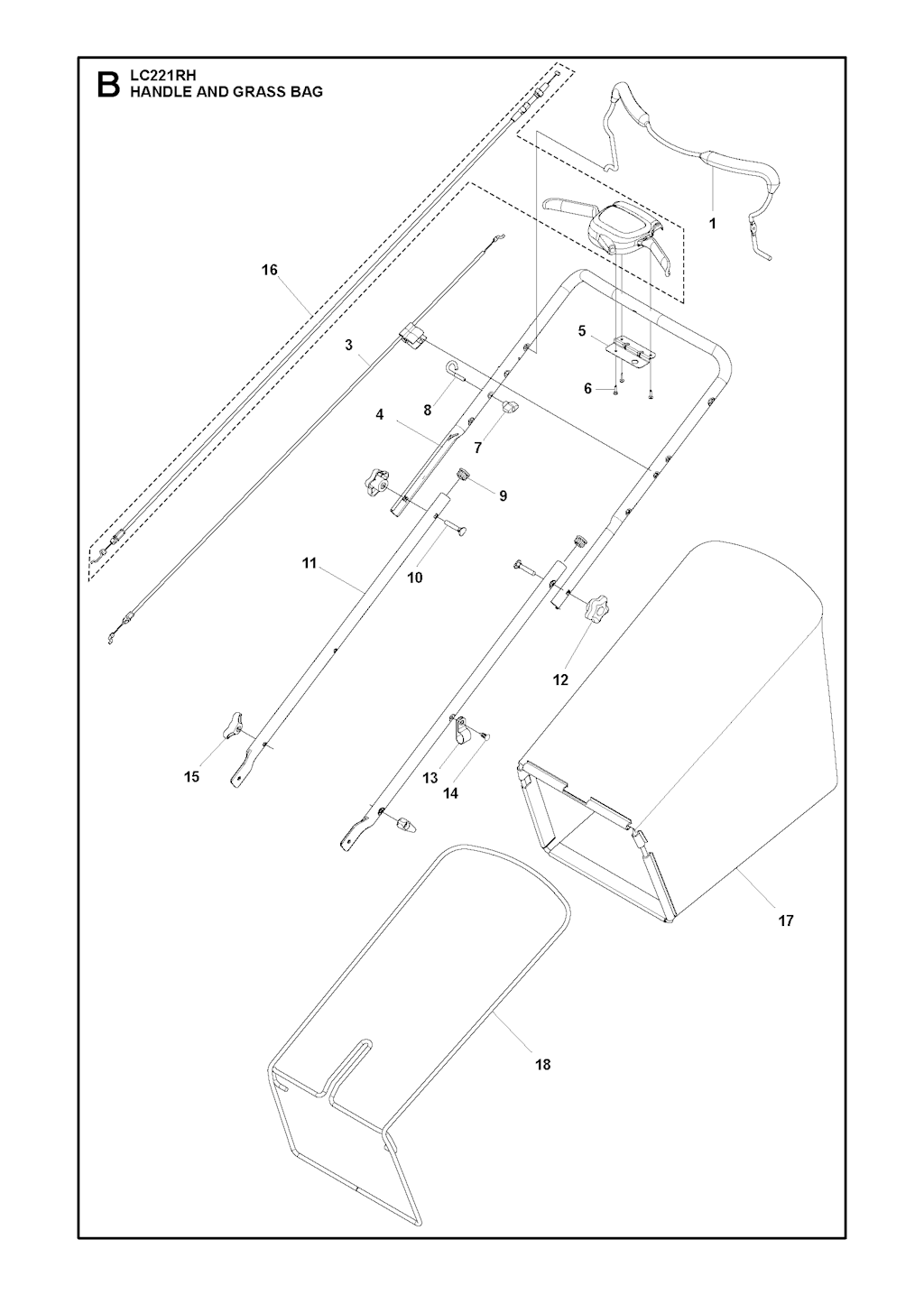 Explosionszeichnung Ersatzteile