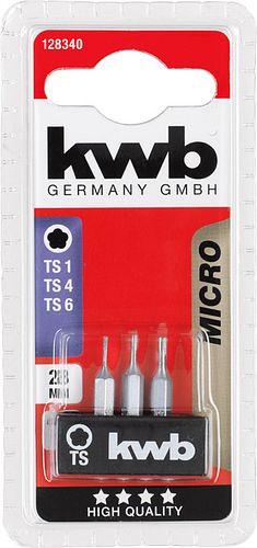 kwb 3 Bits 28mm Pentalobe Micro SB 128340