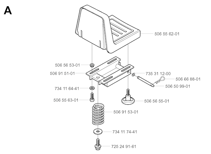 Husqvarna Rider 953519401 Rider 11