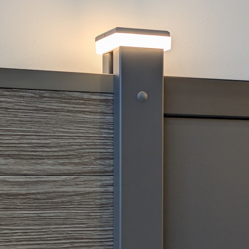 TraumGarten System Licht Pfostenkappe Universal 9 x 9 x 3 cm