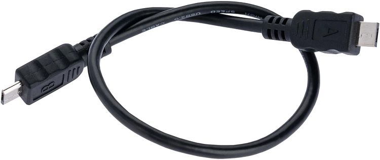 Bosch USB-Ladekabel 300 mm schwarz